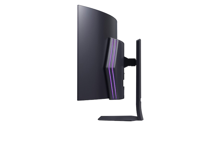 Side view with the light on