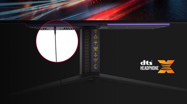 4-pole Headphone out.	