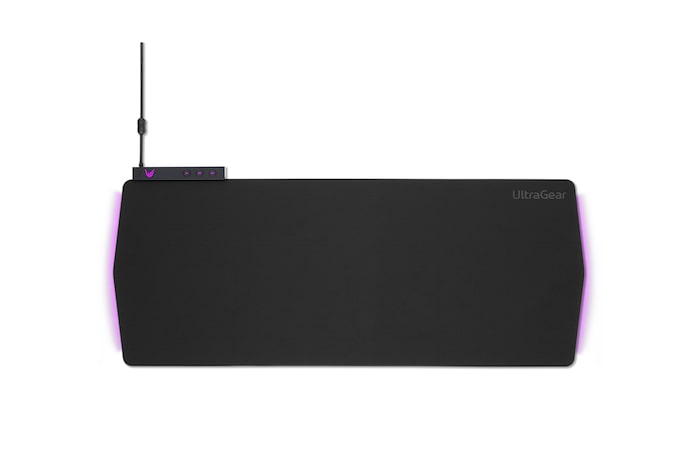 Top view of Lower-side with RGB Lighting