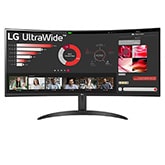 34" 21:9 Curved UltraWide™ QHD (3440x1440) Monitor with FreeSync™