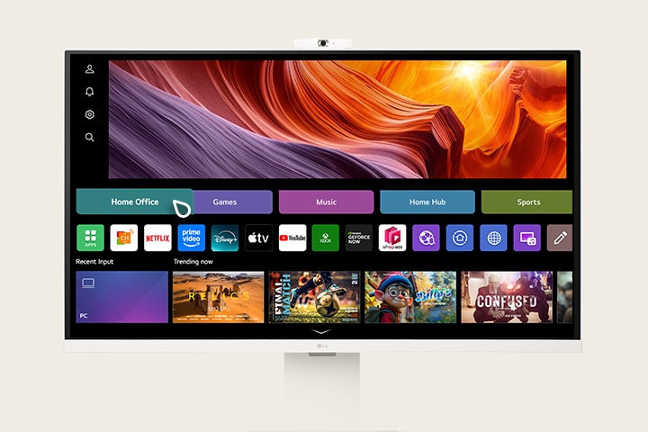 A video showcasing home office features on WebOS.
