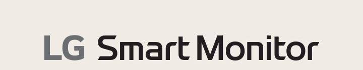 LG Smart Monitor logo.	