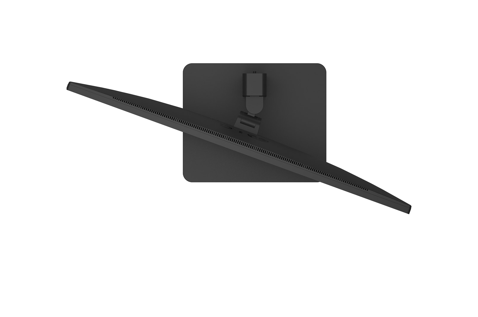Top view with screen tilted forward