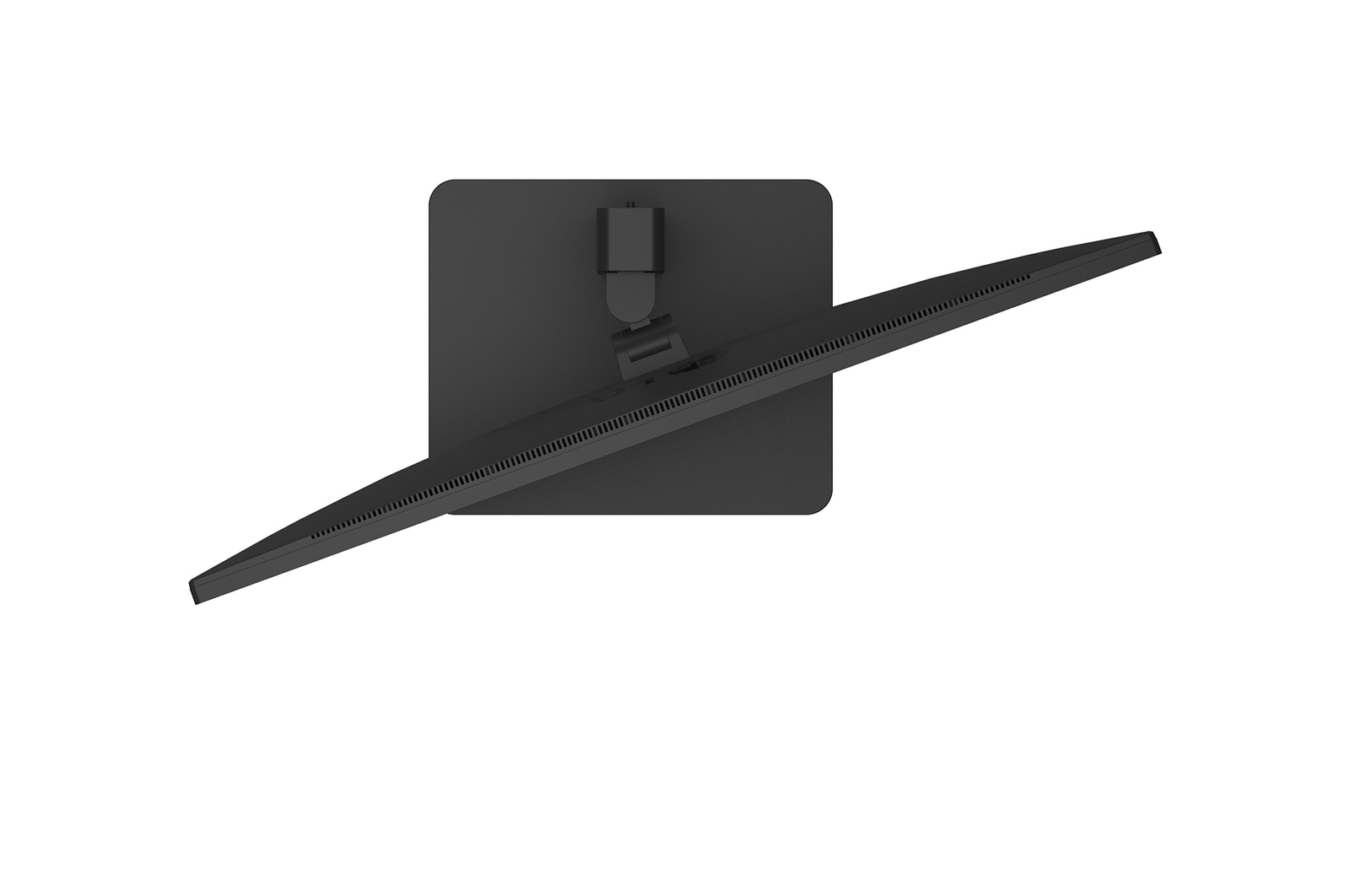 Top view with screen tilted forward