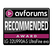 avforum recommended award LG 32U990A-S Ultrafine evo