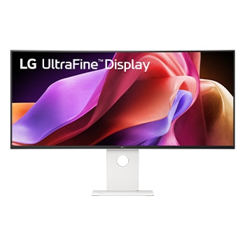Front view of 40” LG UltraFine™ Monitor, 5K2K Nano IPS screen, Thunderbolt™ 5, VESA DisplayHDR™ 600, Black - 40U990A-W