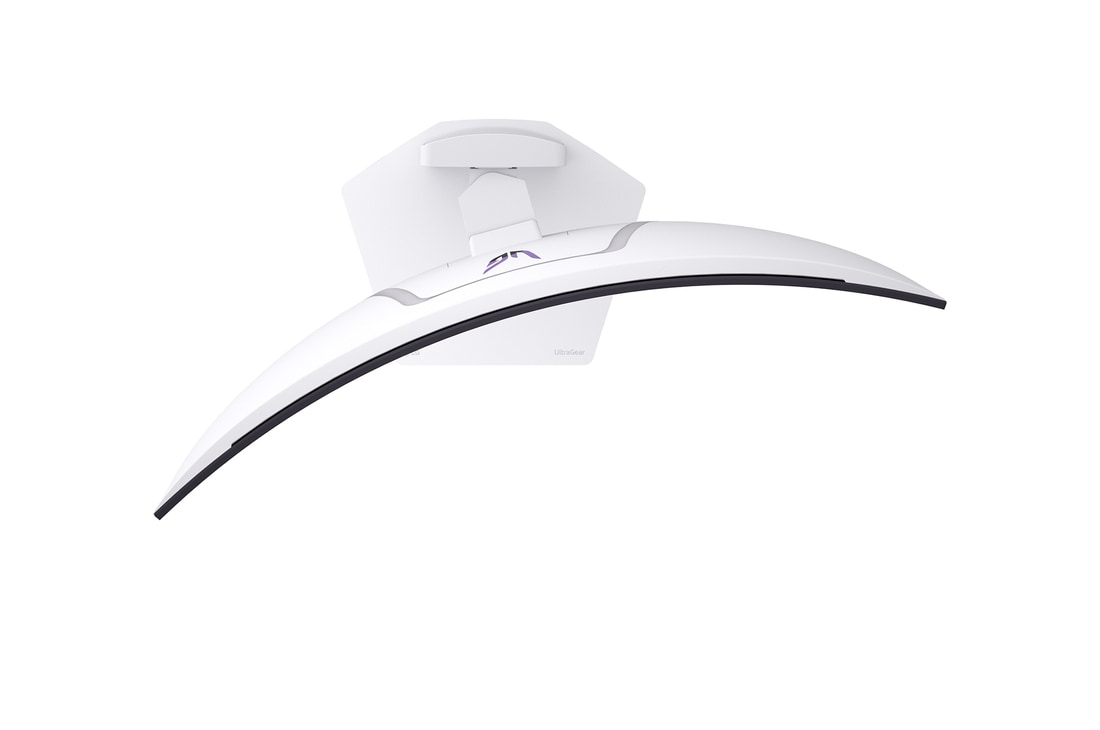 +15 degree side view of a tilted monitor