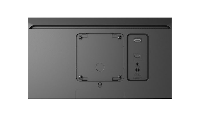 Rear I/O ports view