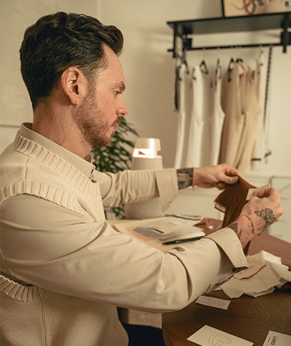 Nick Touching Fabric Sample Book 1