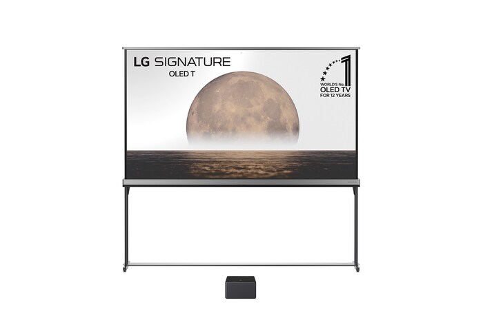 LG 77 Inch LG SIGNATURE OLED T, World's first transparent & true wireless OLED TV, OLED77T49LA