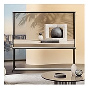 LG 77 Inch LG SIGNATURE OLED T, World's first transparent & true wireless OLED TV, OLED77T49LA