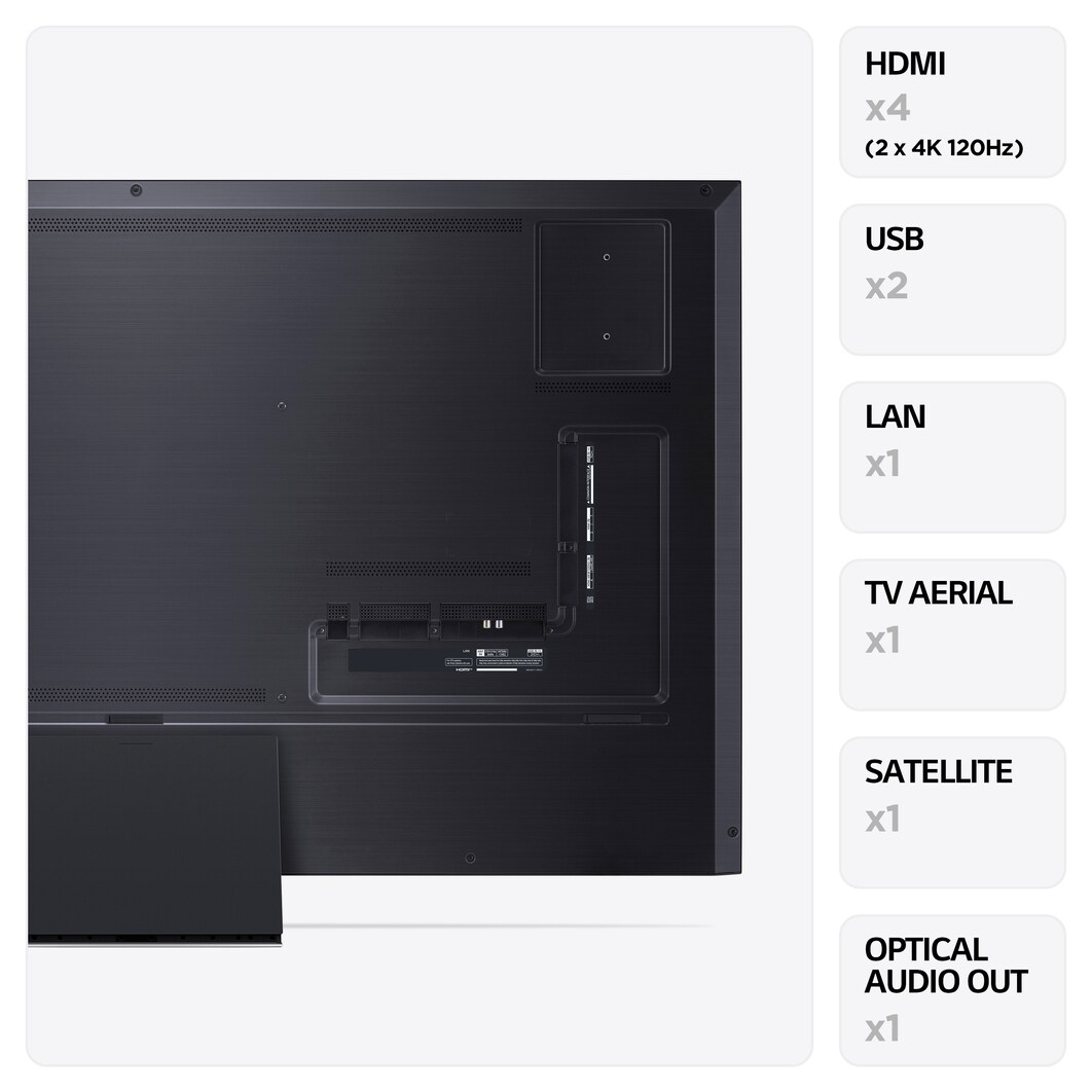 LG QNED86 86 inch 4K Smart UHD TV 2023, 86QNED866RE