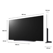 LG OLED evo C2 83 inch TV 2022, OLED83C24LA