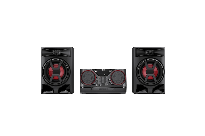 Front view with speakers