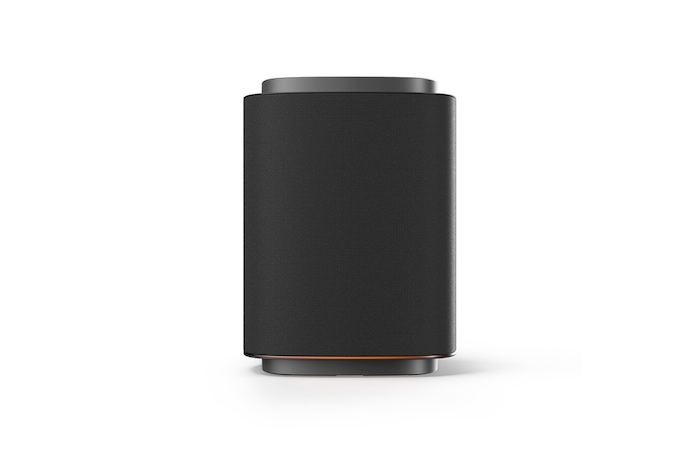 front view of the sound suite M7 on a white background with a slight shadow underneath