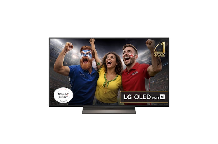 LG 48 inch LG OLED evo AI C5 4K Smart TV 2025, OLED48C56LB