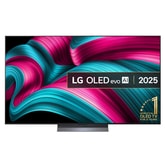 65 inch LG OLED evo AI C5 4K Smart TV 2025, Dark Titan Silver