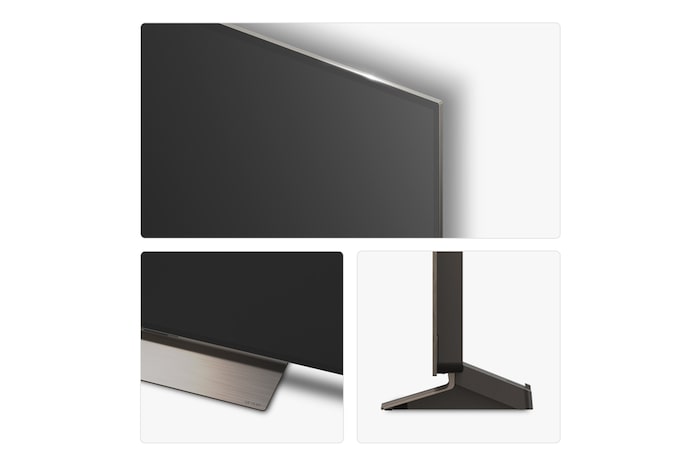 Rear view of LG OLED evo AI C5E 4K Smart TV.