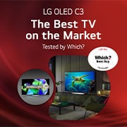 LG OLED evo C3 65 inch 4K Smart TV 2023, OLED65C36LC
