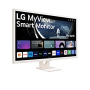 LG 31.5" Full HD IPS Smart Monitor with webOS, 32SR50F-W