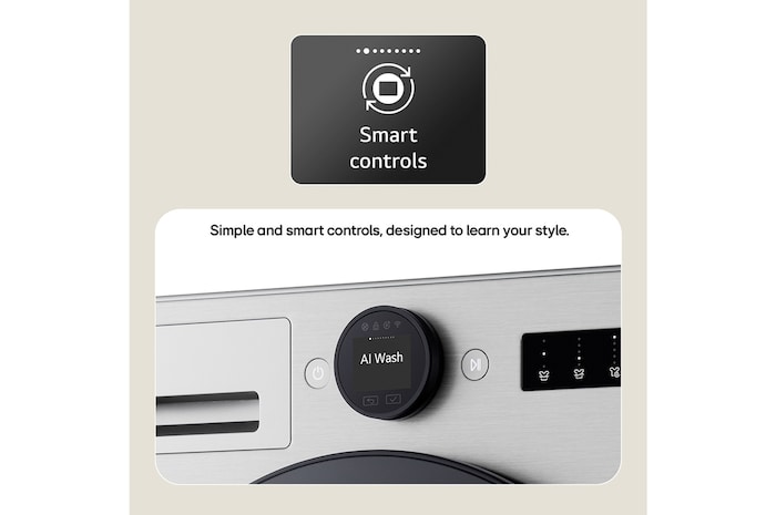 11kg / 6kg AI-powered Heat Pump Washer Dryer, Series 10, White