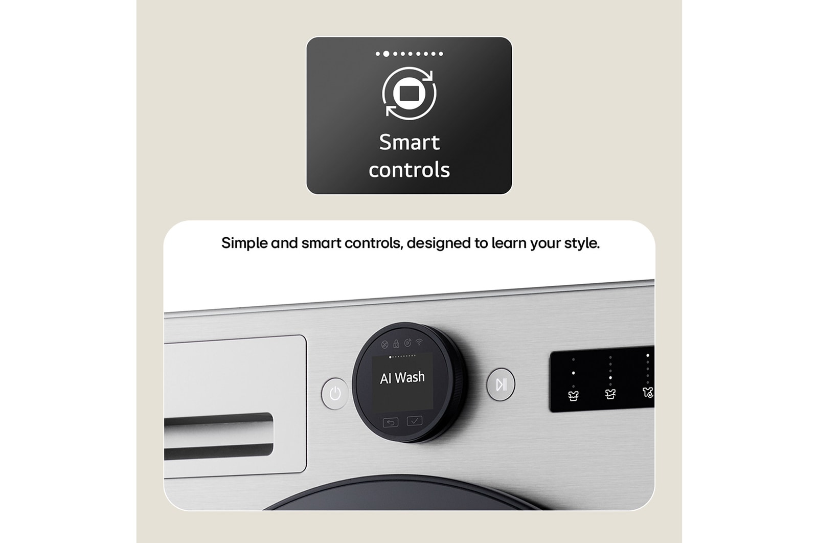 11kg / 6kg AI-powered Heat Pump Washer Dryer, Series 10, White