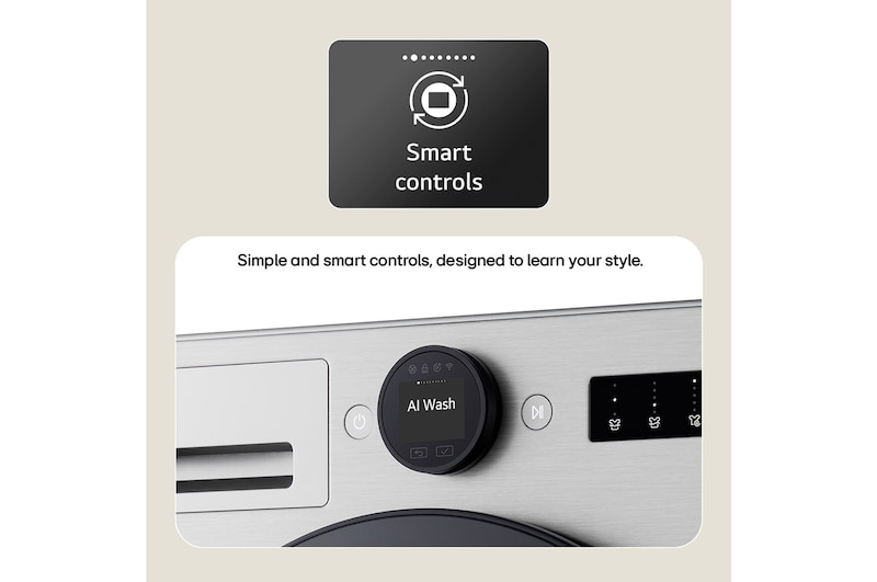 11kg / 6kg AI-powered Heat Pump Washer Dryer, Series 10, White