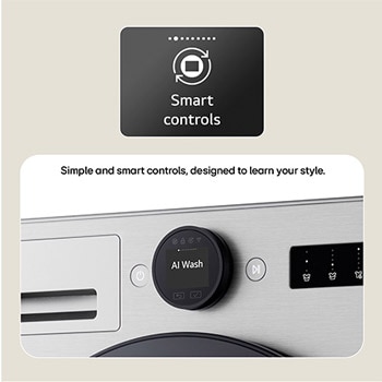 11kg / 6kg AI-powered Heat Pump Washer Dryer, Series 10, White