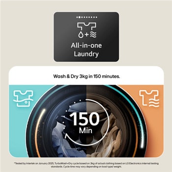 11kg / 6kg AI-powered Heat Pump Washer Dryer, Series 10, White