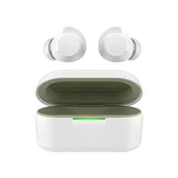 front view with earbuds apart
