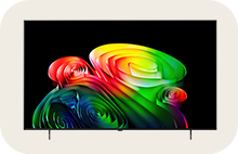 This is the front view of the LG OLED B6 TV.