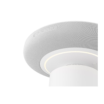 Cận cảnh các nút điều khiển trên cạnh LG PuriCare™ Aerospeaker