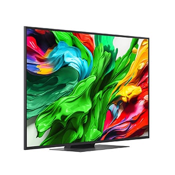 Rear view of LG QNED evo TV