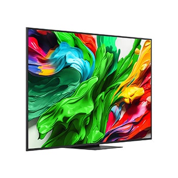 Rear view of LG QNED evo TV