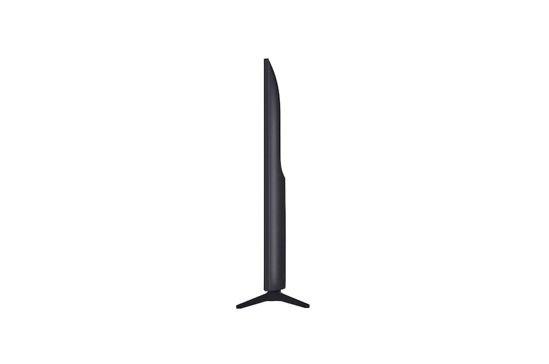 Hình ảnh mặt bên nghiêng sang trái của TV LG QNED70 