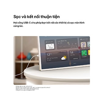 Màn hình Giải trí Di động LG StanbyME 2 Max LX6 làm nổi bật nhiều cách chia sẻ màn hình hơn với tính năng Phản chiếu màn hình & Kết nối, hiển thị nội dung họp qua HDMI và phản chiếu nội dung liền mạch với Google Cast, Apple AirPlay và hỗ trợ Apple Home.