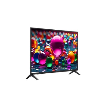Rear view of LG UHD UA8450 TV.