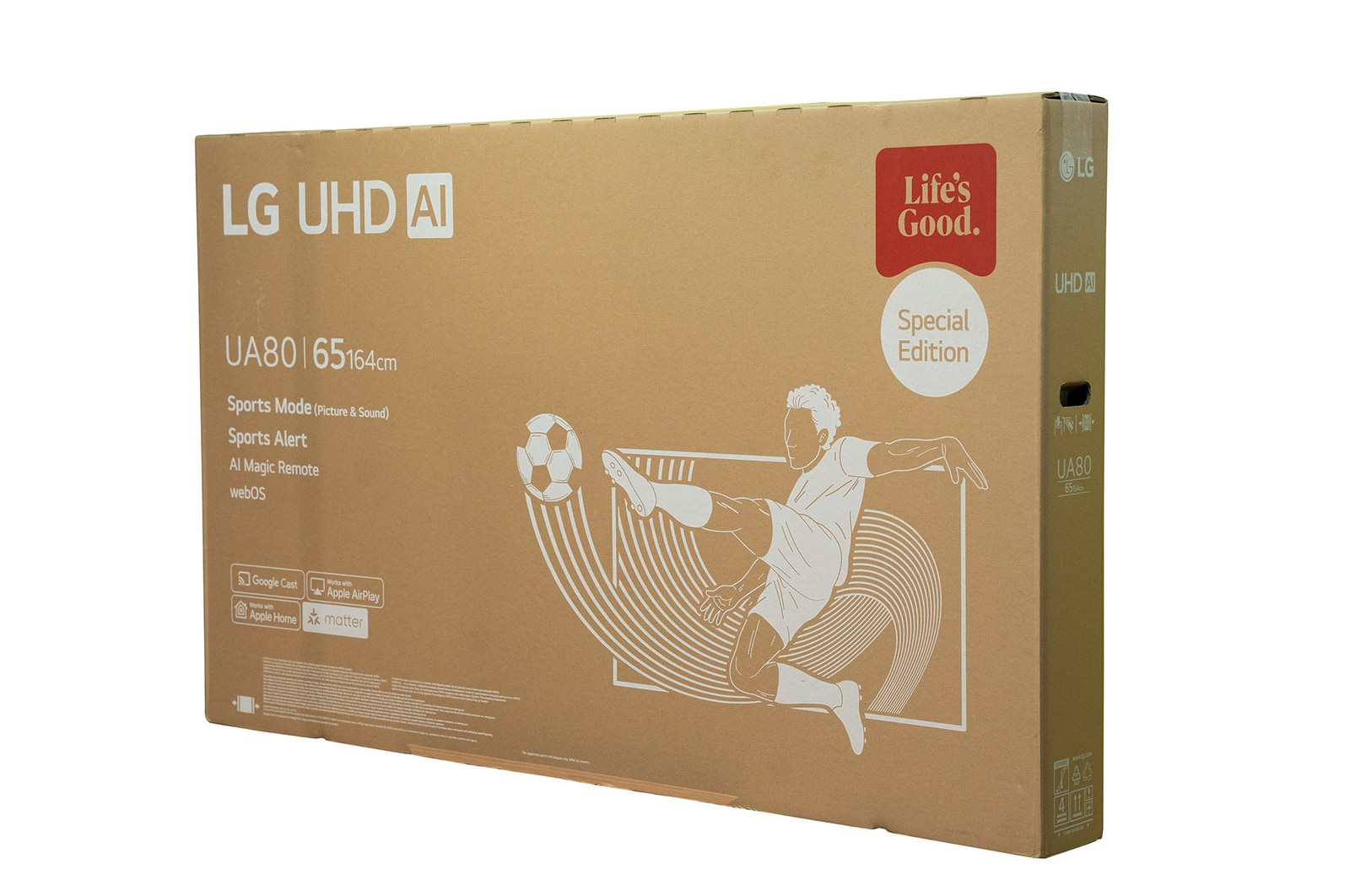 LG Smart TV LG 50 Inch UHD AI UA8055 4K 2026 , 50UA8055PSA