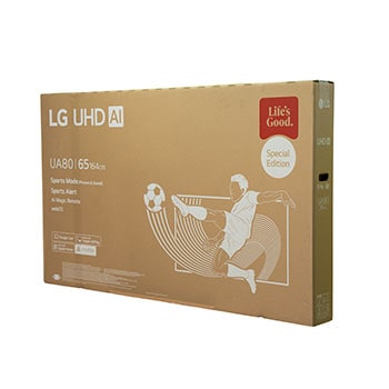 LG Smart TV LG 50 Inch UHD AI UA8055 4K 2026 , 50UA8055PSA