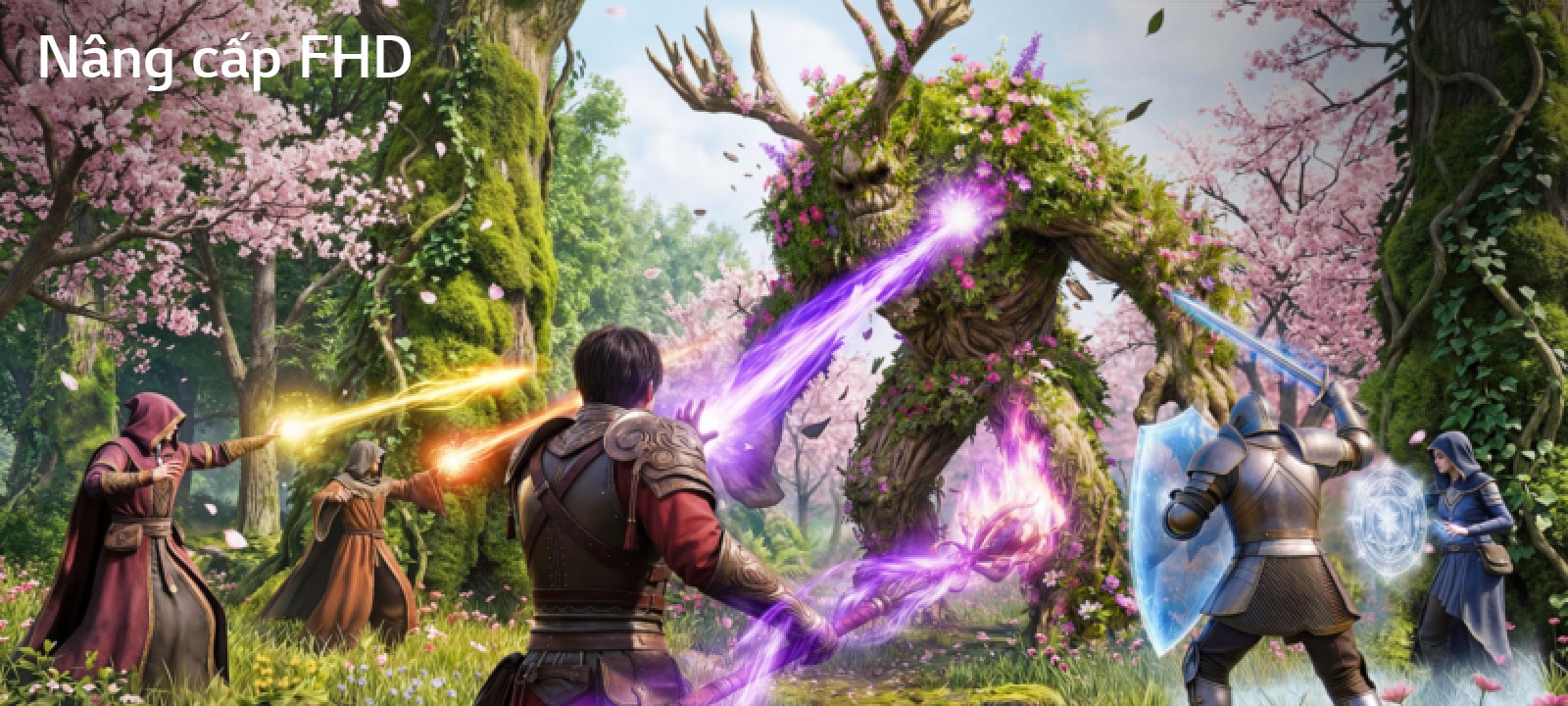 Màn hình gaming UltraGear (32GX870B) với nâng cấp 4K AI cho hình ảnh sắc nét hơn mà không cần nâng cấp GPU