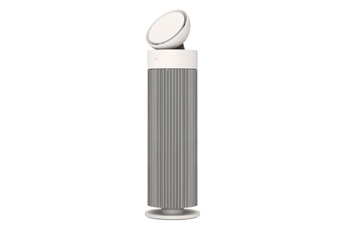 Left side view of the LG air purifier