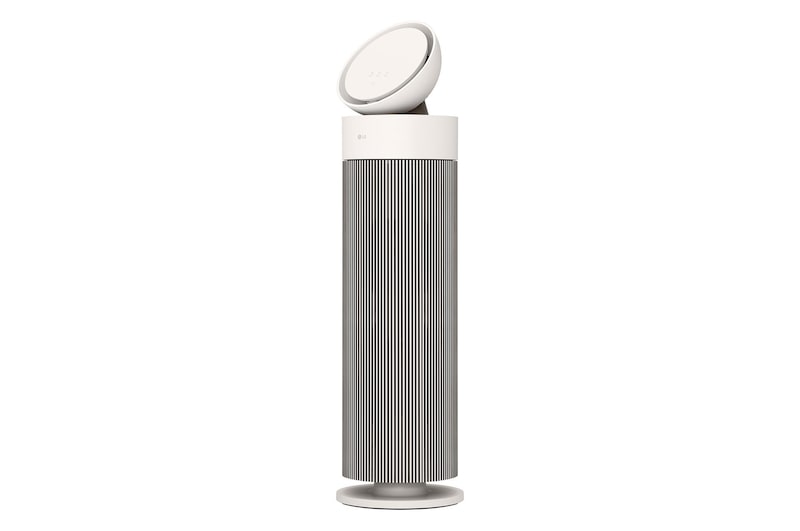 Left side view of the LG air purifier