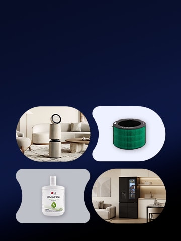 Hình ảnh sản phẩm LG và phụ kiện chính hãng.