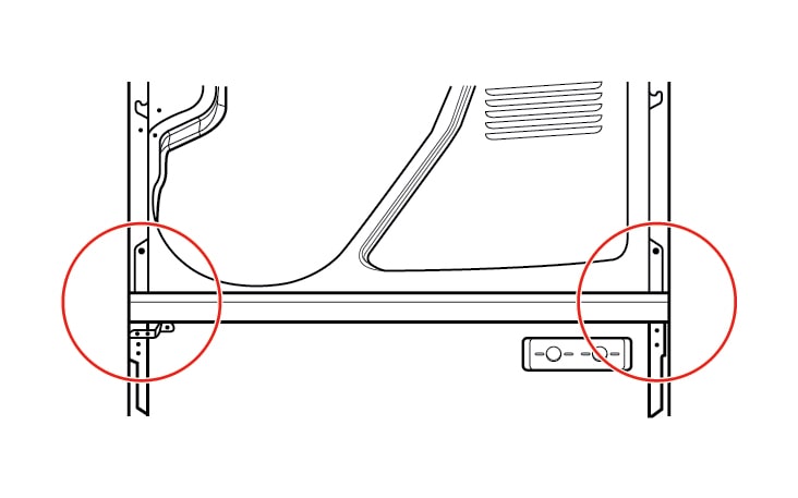 Tháo hai ốc vít siết chặt nắp sau và đế