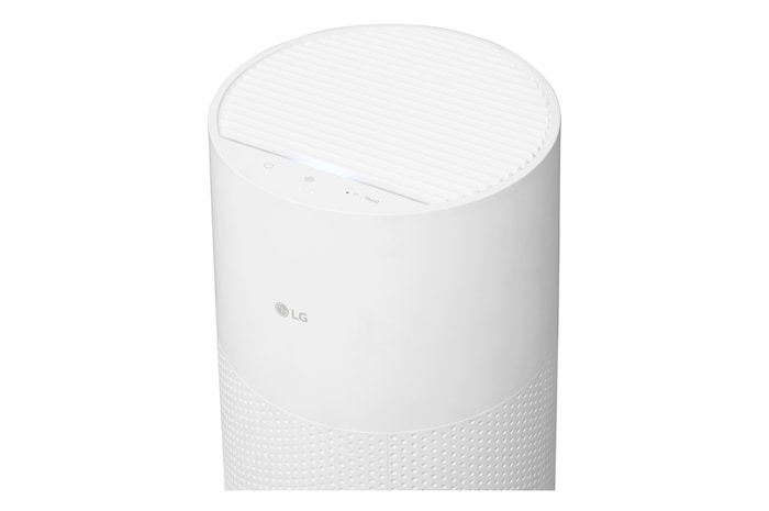 Top perspective view of AeroMini with lights on