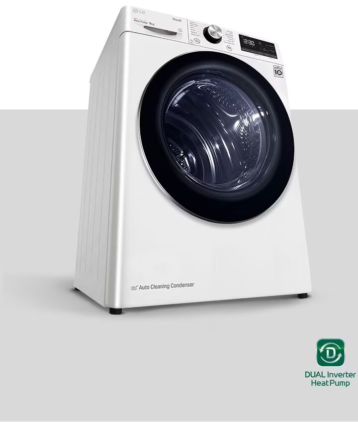 Hình ảnh sản phẩm Máy sấy DUAL Inverter Heat Pump™ kèm logo
