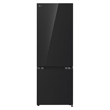 Hình ảnh mặt trước của Tủ lạnh ngăn đá dưới 335L màu đen kính B33BG