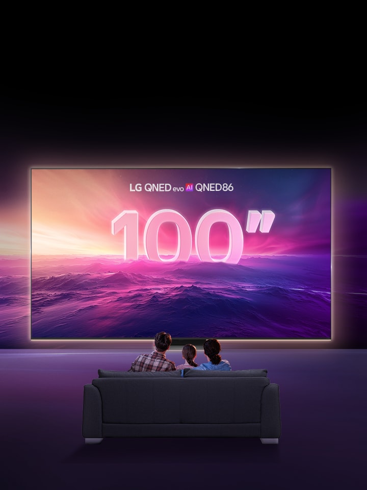 Banner TV màn hình lớn 100 inch 2025