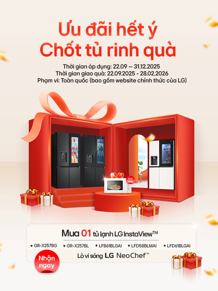 Banner ưu đãi tủ lạnh Instaview