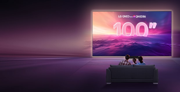 Banner ưu đãi TV 100 inch